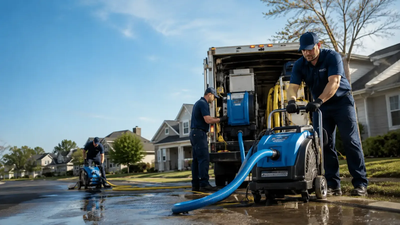 Flood Damage Cleanup in Lodgepole, SD